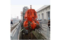 China Hydraulic Garbage Crane Grab Bucket For Sewer Garbage Disposal supplier
