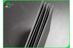 China Recycled Pulp Black Paperboard Laminated 1mm 2mm Thick Making Folder Box supplier