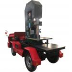 Mobile type diesel portable sawmill wood log cutting machinery /Vertical Cutting bandsaw for sale
