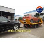 Diesel Fuel One Pull Two Tow Wrecker Towing Truck 95 kw/h Euro 3 Standard for sale