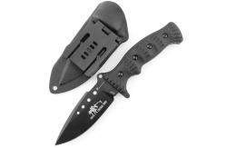 China 4 Inch Fixed Blade Tactical Dagger Knife Oem Wolf Tooth Save Oneself supplier