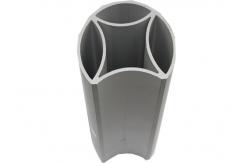 China Natural Silver Aluminum Window Extrusion Profiles With Natural Oxidation Treatment supplier