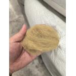 Recycled Polyester Staple Fiber 6D 51mm Beige  Low Elongation for sale