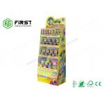 Recyclable Retail POP Floor Display Custom Logo Printed Cardboard Display Stand