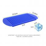 BPA Free Flexible 160 Grids Ice Cube Molds ODM