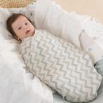 4-Pack Muslin Swaddle Blankets, Receiving Baby Blanket for Newborns