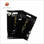 Black Color Gravure Printed Poly Mailer Bags For Secure Shipping for sale