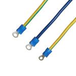 Industrial Electrical Cable Assembly Terminal Ground Ring Wire Harness for sale