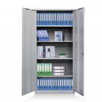 Vertical 4 Adjustable Shelves Cold Rolled Steel File Cabinet