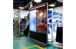 China Double Side Floor Standing Digital Signage LCD Advertising Display Screen supplier