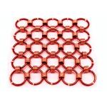 Customized Chainmail Ring Metal Mesh Drapery For Shopping Mall Hotel Decoration for sale