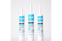 China Transparent Siliconized Latex Caulk Mildew Resistant Non Toxic Eco Friendly supplier
