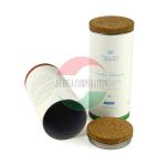 Paper Composite Containers Packaging Cans , Composite Shipping Containers With Cork Lid for sale
