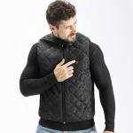 Electric 5V Heated Waist Coat Outdoor Intelligent Battery Operated For Men for sale