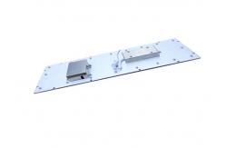 China 20mA PS2 Panel Mount Keyboard FCC Brushed Stainless Steel With Number Keys supplier