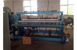 China Full Automatic Crimped Wire Mesh Weaving Machine 6mm With Hydraulic Pump supplier