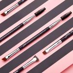 Jessup 3pcs Basic Makeup Brushes Set With Birch Wooden Handle