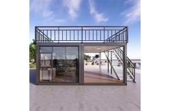 China Prefab 40ft Modular Prefabricated Shipping Container Homes With Aluminum Windows supplier