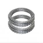 Anti Intrusion Concertina Razor Barbed Wire For Fence Waterproof for sale