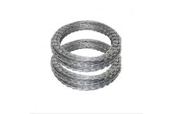 China 900mm Razor Sharp Barbed Wire Galvanized Metal Coil Thermal Bto-22 supplier