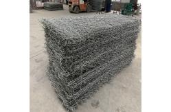 China SGS  Anti corrosion Hexagonal Wire Gabion Basket Fence Metal Cages For Rocks supplier