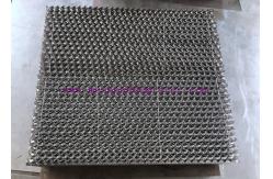 China Custom Square 0.10mm Metal Structured Packing Double Fastening supplier