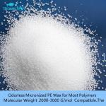Odorless Micronized PE Wax for Most Polymers Molecular Weight 2000-3000 G/mol Compatible for sale