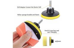 China 2.5cm Thick Drill Buffing Polishing Pads Wheel 14Pcs Car Buffer Kit supplier