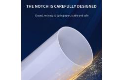 China China Customized Milky-White Diffuse LED Plastic Lampshade Tube PC Lighting Tube supplier