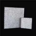 Al2O3 Alumina Ceramic Tile In Rubber Wear Liner Plate 425×425mm for sale