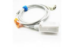 China Gray  Spo2 Cable For Surgical Supplies , High Performance Spo2 Adapter Cable supplier