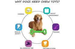 China Best Rubber Chew Toys For Dogs Heavy Aggressive Chewers Tooth Cleaning supplier