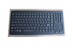 China USB PS2 Washable Silicone Industrial Desktop Keyboard IP68 With Touchpad supplier