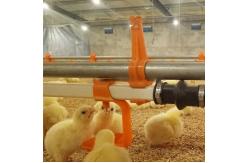 China Broiler Nipple Poultry Feeder Drinker 38.8mm Automatic Nipple Drinker Chicken supplier