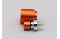 China SGS FEA15 Orange Aluminum Aerosol  Perfume Sprayer With Collar supplier