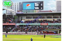 China P10 Football Stadium LED Display Billboards Advertising WIFI Control supplier