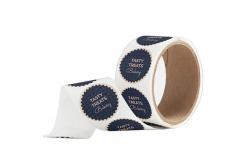 China Custom Die Cut Vinyl Stickers Glossy Self Adhesive Label Roll supplier