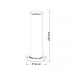 HOMEFISH PET Waterless Aroma Scent Diffuser Machine Tower 100ml
