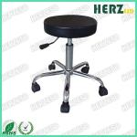 PU Leather Surface ESD Safe Chairs / Ergonomic Lab Stools Feet Rest Available for sale