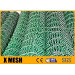 Roll Of Green Vinyl Coated Chain Link Fence ASTM F668 for sale