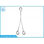 Y - Hook End Art Cable Hanging System For Picture Display 12mm Safe Wire Thickness for sale