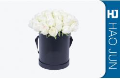 China Recycle Cardboard Paper Tube Round Box With Handle  For Flower supplier