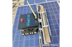 China Solar Panel Cleaning Robot with Long-Range Cleaning and Charger After-sales Service supplier