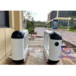 600mm - 900mm Fingerprint Turnstile Flap Barrier Turnstile For Sale Entrance Access for sale