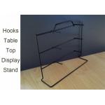 Welded Wire Display Rack For Table Tops , One Side Wire Table Top Display Stands for sale