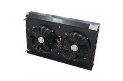 China Freezer Room Air Cooler Condenser with Integrated Installation and Dryer Included supplier