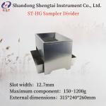 Slot Width 12.7mm ST-HG sample divider machine Maximum Component 150~1200g for sale