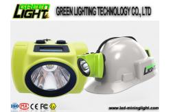 China PC 18000Lux CREE 6.8Ah Underground Cap Lamps IP68 supplier