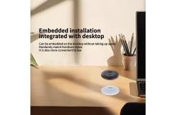China Plastic Recessed Mounted Table Power Socket with USB A+C Charging Ports supplier