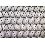 Spiral Weave 3mm Stainless Steel Decorative Screen For Curtain for sale